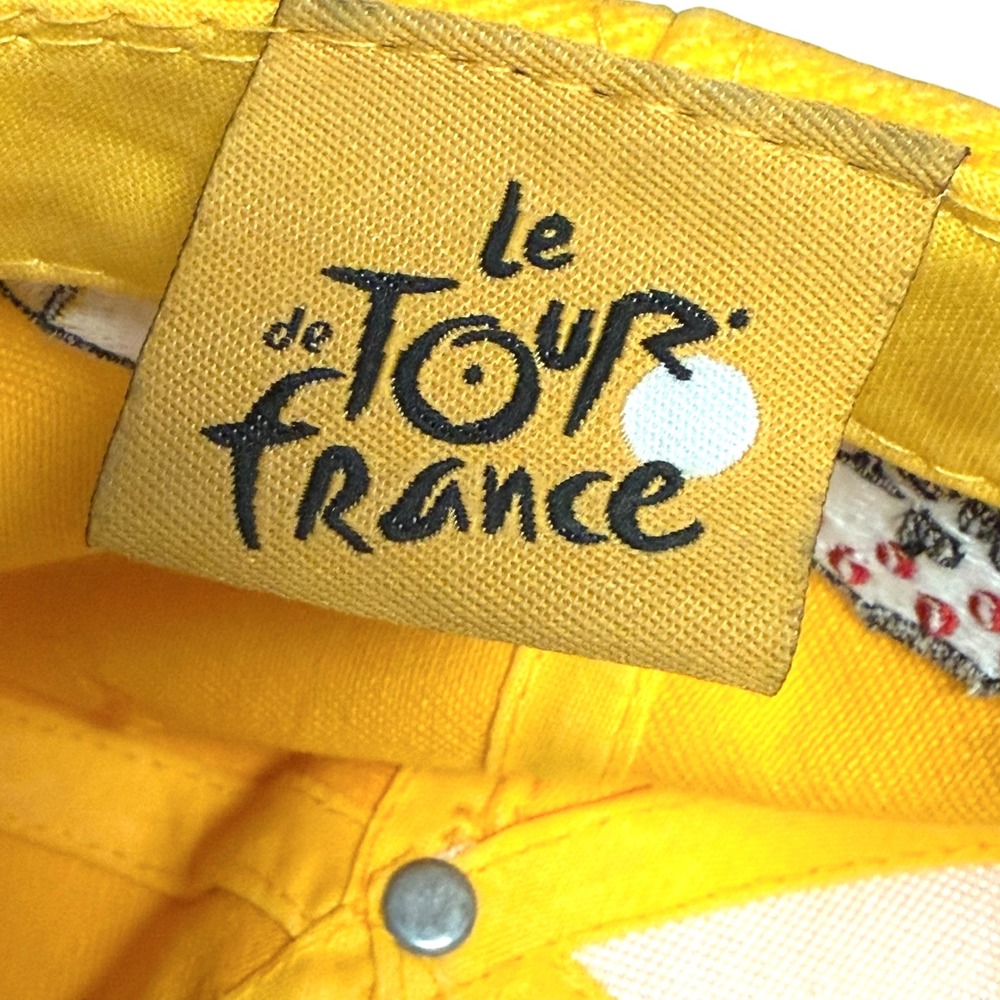 Le Tour de France Yellow Souvenir Baseball Cap Embroidered Hat - Picture 5 of 6